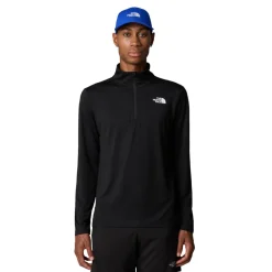 Hombre The North Face 24/7 1/4 cremallera trail camiseta manga larga running - SS25