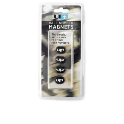 Mujer Ultimate Performance Race Number Magnets - Black - SS25