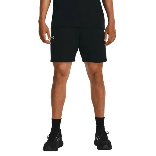 Hombre Under Armour Essential forro polar pantalones cortos - SS25