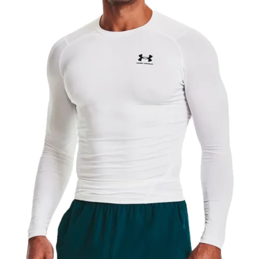 Hombre Under Armour HeatGear Armour manga larga Top - SS25