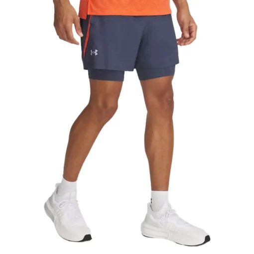 Hombre Under Armour Launch 2 en 1 5 pulgada Men's pantalones cortos - SS25
