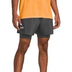 Hombre Under Armour Launch 2 en 1 5 pulgada Men's pantalones cortos - SS25