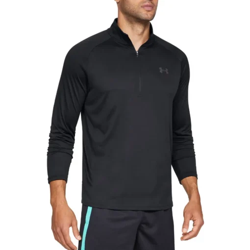 Hombre Under Armour Tech 2.0 camiseta manga larga media cremallera - SS25