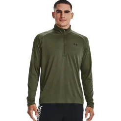 Hombre Under Armour Tech 2.0 camiseta manga larga media cremallera - SS25