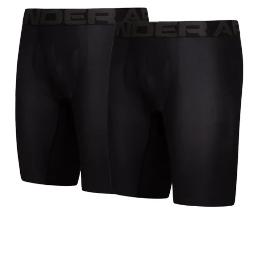 Hombre Under Armour Tech 9 pulgada Boxerjock (2-Pack) - AW24