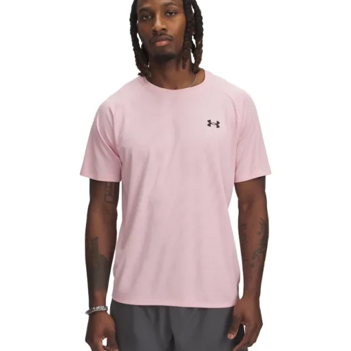 Hombre Under Armour Tech Textured T-Shirt - SS25