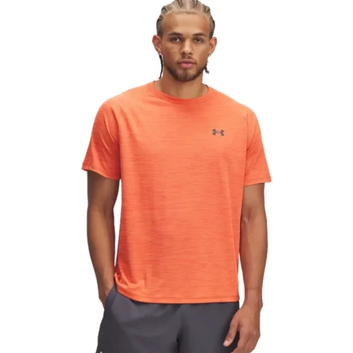 Hombre Under Armour Tech Textured T-Shirt - SS25