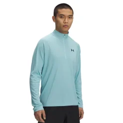 Hombre Under Armour Tech Textured media cremallera Men's Top - SS25