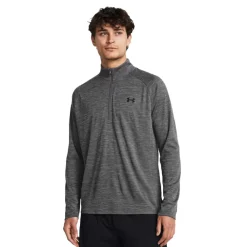 Hombre Under Armour Tech Textured media cremallera Top - SS25