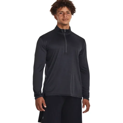 Hombre Under Armour Tech Vent camiseta manga larga media cremallera