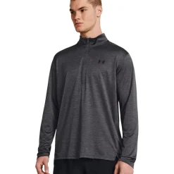Hombre Under Armour Tech Vent camiseta manga larga media cremallera