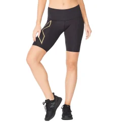Mujer 2XU Light Speed Mid-Rise Pantalones Cortos de Compresión para Mujer - SS23