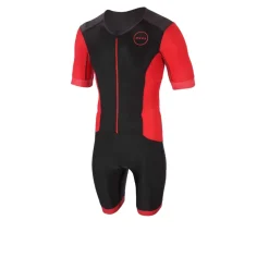 Hombre ZONE3 Aquaflo Plus manga corta Trisuit