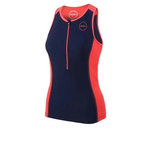 Mujer ZONE3 Zone 3 Aquaflo Plus camiseta Tri sin mangas para mujer