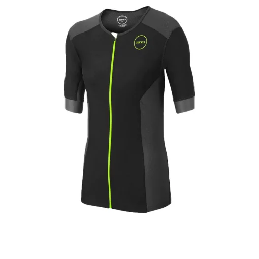 Hombre ZONE3 Zone 3 Aquaflo Plus Tri camiseta